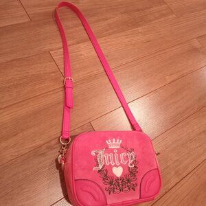 Juicy Couture Pink Crossbody Purse